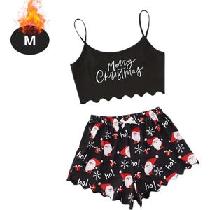 Bovista Kerst Pyjama - Dames - Kerstpyjama - Vrouwen - Slaapkleding Volwassenen - Set - Broek - Shirt - Christmas - Maat M