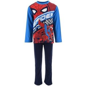 Spiderman pyjama - 100% katoen - Spider-Man pyama - maat 128 - blauw