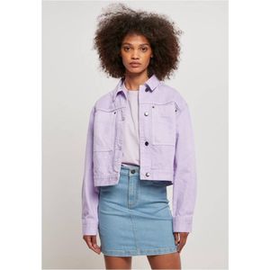 Urban Classics - Short Boxy Worker Jacket - 5XL - Paars