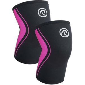 Lichte Neopreen Kniebandage voor Duursporten - Ademend & Flexibel, Maat L, Roze - 1 Paar