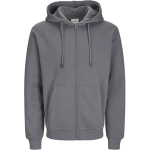 Regular Fit Hoodie met Rits voor Heren - Uni Zip Sweater