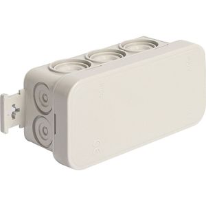 Kabeldoos - Lasdoos - Velvalux Panoboxpro - IP55 - IK10 - 90x43x40mm - Rechthoek - Grijs