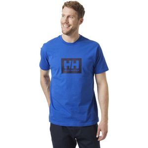 Helly Hansen Box T-shirt Met Korte Mouwen Blauw XS Man