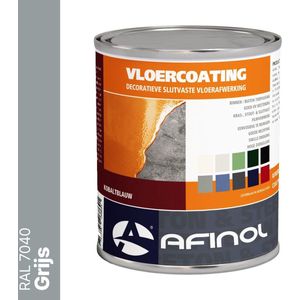 Afinol Vloercoating Grijs (RAL 7040) 750 ml