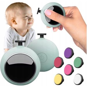 Elektrische Nagelvijl & Polijstmachine - Groen, 6 Opzetstukken