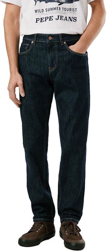 Pepe Jeans - PM20839586CB - Jeans - Marineblauw - Rechte Pasvorm - Casual
