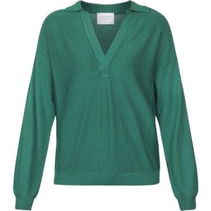 SisterS point Trui Hilva Polo Ls 17794 Cactus Dames Maat - XL