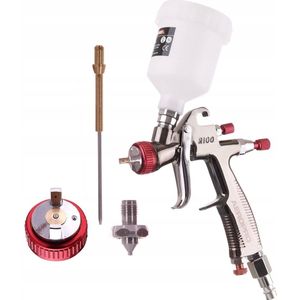 Mini Lakspuit LVLP 0,8 + 1,0mm AEROPRO Tank 125ml