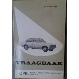 Vraagbaak voor uw Opel Kadett-C