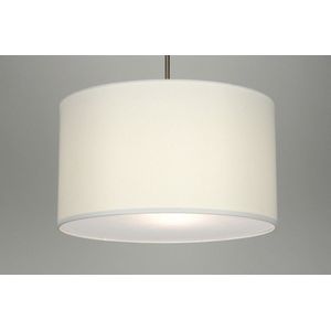 Lumidora Hanglamp 30379 - E27 - Wit - Stof - ⌀ 40 cm