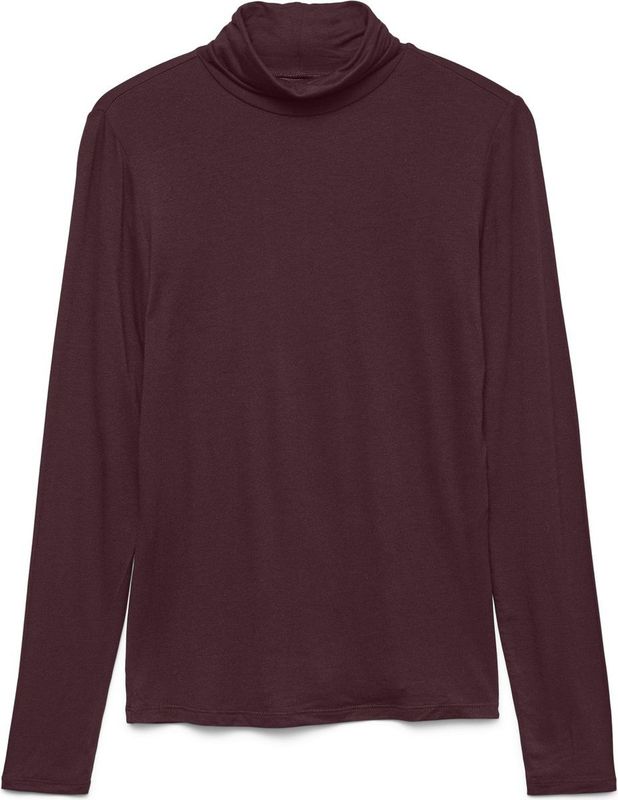 Vmalberte - T-shirts - Rolkraag - Lange Mouwen - Tight Fit