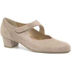 Durea - 5755 - Bandschoen - Beige - Wijdte H