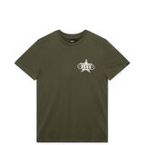 Deus Ex Machina - DMF251298B - T-shirt - Groen - Katoen - Korte Mouwen