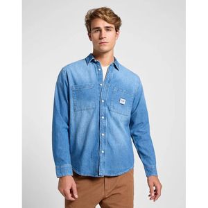 Lee Workwear 2.0 Overhemd Met Lange Mouwen Blauw 2XL Man