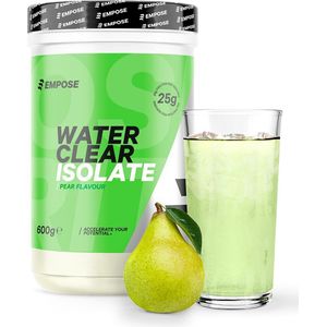 Empose Nutrition Water Clear Isolate - Proteine Ranja - Eiwit Poeder - Whey-Isolaat - Proteine poeder - Suikervrij/Vetvrij - 600 gr - Pear