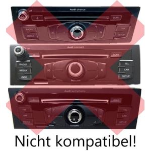 Bluetooth muziekinterface handsfree bellen - compatibel met VW, Audi, Skoda tot juli 2010