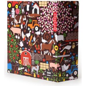 Kikkerland 1000 Stukjes Puzzel - Farm