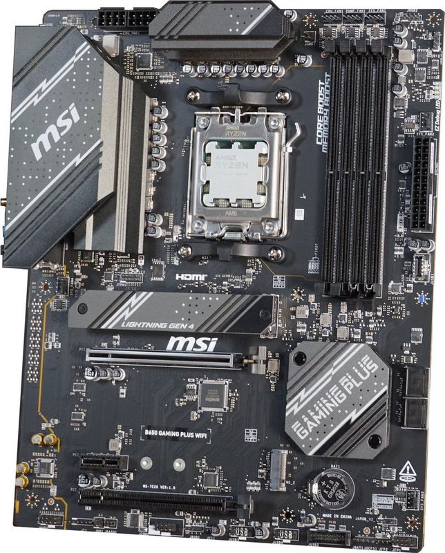 Azerty - MSI 7700 - Combokit - AMD Ryzen 7 7700 - MSI B650 Gaming Plus WiFi