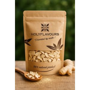 Gember Gesneden - 100 gram - Holyflavours