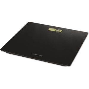 Digitale Personenweegschaal met Nauwkeurige Sensoren en Auto Off - Tot 180 kg, Ultraslank Glas Zwart
