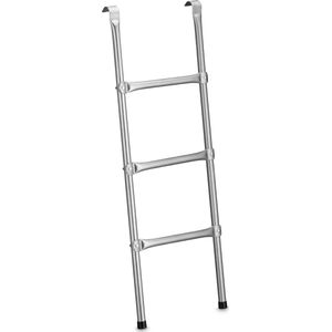 trampoline trap - 96 cm - hangend - 3 treden - staal - kinderen en volwassenen - ladder
