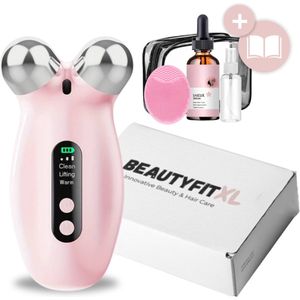 BeautyFitXL - Huidverjongingsapparaat PRO - Facelift Apparaat - Roze