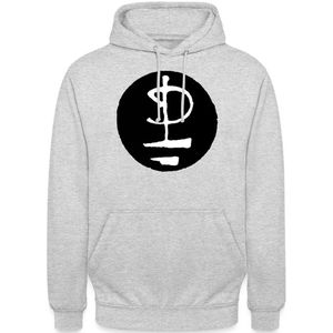 Pink Floyd Logo Zwart Wit Hoodie Unisex