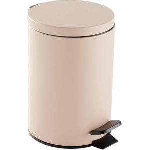 Afvalbak 3L met pedaal metaal UTILITY