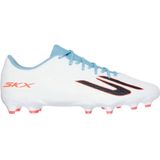 Skechers - SKX_2 Club Gras / Kunstgras Voetbalschoenen - Wit Blauw Oranje