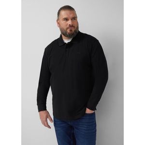 s.Oliver - Big Size - Poloshirt - Zwart - 3XL