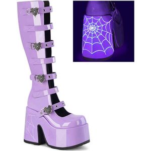 DemoniaCult - CAMEL-223 Plateau Laarzen - US 6 - 36 Shoes - Lila