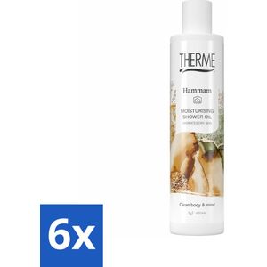 Therme - Moisturising Hammam - Doucheolie - Hydraterend - Verzorgend - 250ml - Voordeelverpakking - 6 stuks