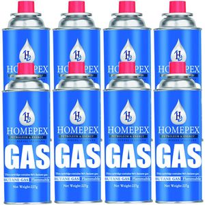 Gasflessen - Butaan Gasflessen - 56x 227g -camping Gasbussen