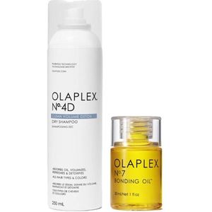 Olaplex No.4D Clean Volume Detox Dry Shampoo 250ml + No.7 Bonding Oil 30ml