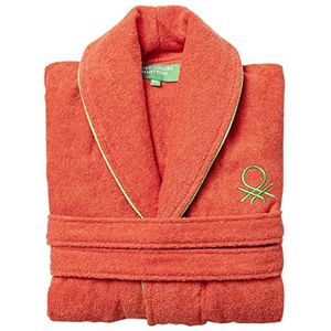 Badjas L/XL 360 Gsm 100% Katoen Regenboogrood voor Dames en Heren