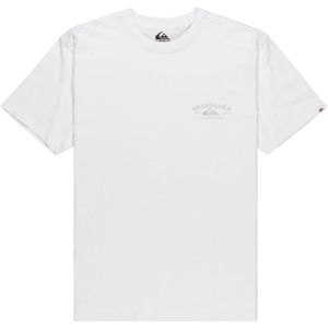Quiksilver - Anchor Lockup - T-shirt - Wit - Korte Mouwen
