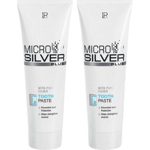 Frisse adem met Micro silver tandpasta - antibacteriële werking -2x 75ml