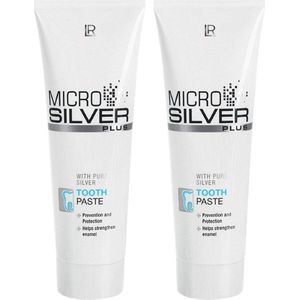 Frisse Adem - Micro Silver Tandpasta - Antibacteriële Werking - 2x 75ml