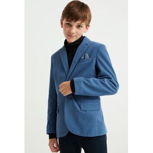 WE Fashion Jongens slim fit blazer van corduroy