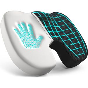 SNJY® Stuitkussen - Zitkussen Orthopedisch - Gelkussen - Zwart Gaas
