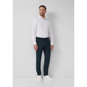 Pantalon - Slim-fit - Stretch Keperstof - Verfijnd - Middelhoge Taille