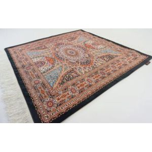 SusaStyle Wandkleed Shahin – 70x70 cm – Perzisch design – Luxe woondecoratie met zijdezachte glans – Outlet