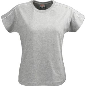 Printer T-SHIRT BIKE LADY 2264012 - Grijs Mêlee - XL