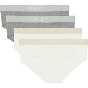 Marc O'Polo Dames hipster slip 4 pack Iconic Rib