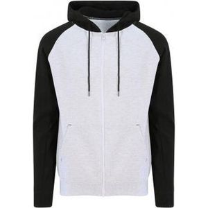 Baseball Hoodie met rits Unisex maat 2XL