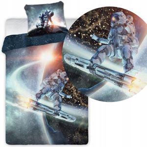 Kinderbeddengoed 160x200cm Katoen - Kosmos & Sterren