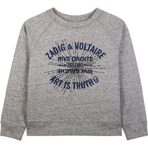 Zadig & Voltaire Sweater - Grijs - Maat 128