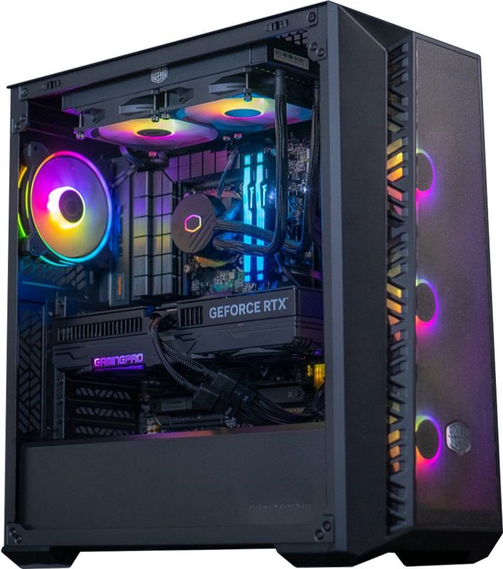 FlowUP - Game PC 201 - Intel I5 14600KF 14th Gen - NVIDIA RTX 5070 - 32GB DDR5 - 1 TB SSD - 4K Gaming - Desktop