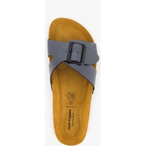 Hush Puppies dames bio slippers antraciet - Grijs - Maat 36