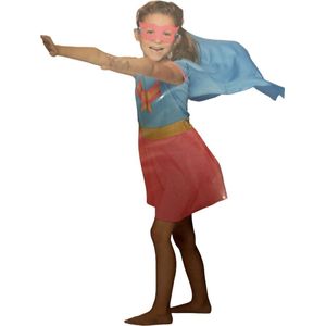 Super Hero superhelden verkleedkostuum meisjes carnaval - maat 116